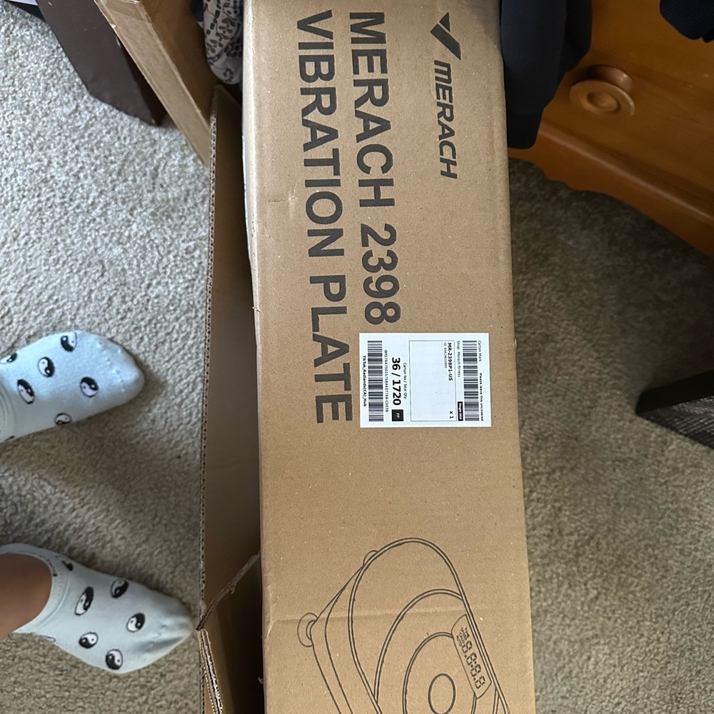 Merach Vibration Plate - Pink